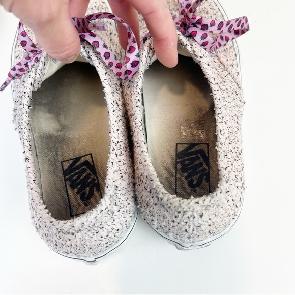 Vans Authentic Boucle Pink Speckled Laced Sneakers Women’s 9 - Picture 5 of 7
